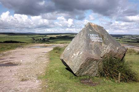 Memorial Stone, West Anstey Common