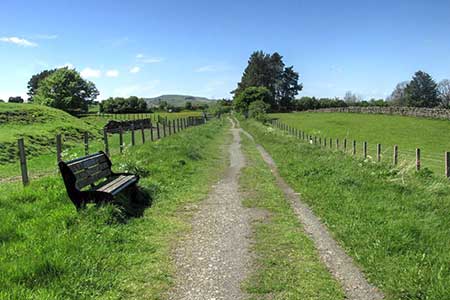 The Tees railway path, County Durham