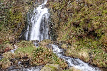 Whitewater Dash waterfalls, Lake District