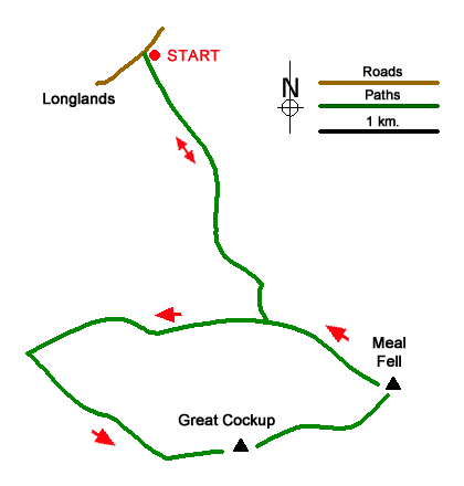 Walk 3283 Route Map