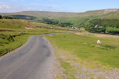 Road over Turf Moor near Langthwaite, Arkengarthdale